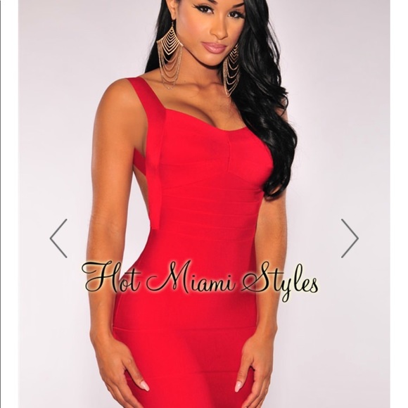 backless bandage dress